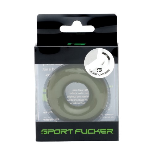 Cockring Chubby Sport Fucker - Verde ejército