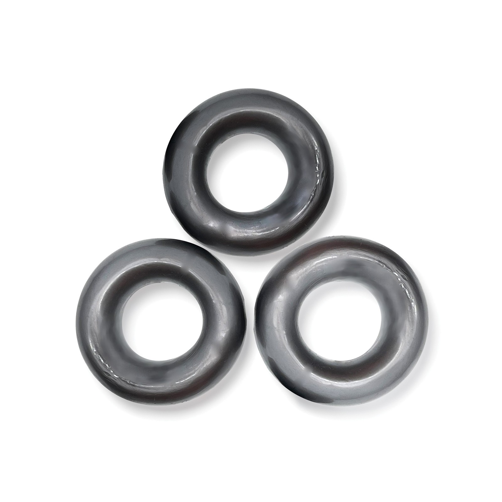 Oxballs Fat Willy 3 Pack Jumbo Cock Rings - Steel