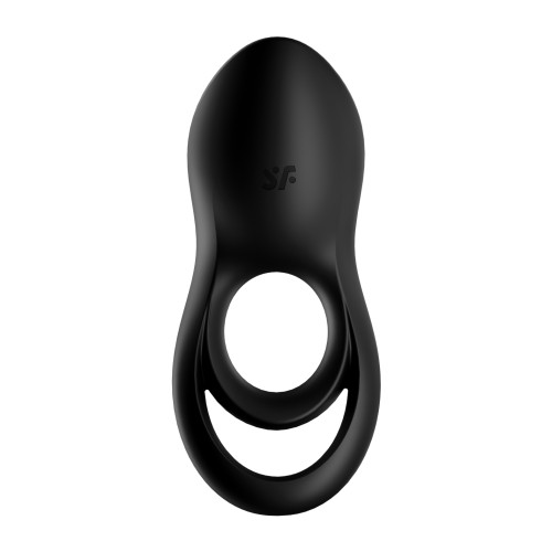 Satisfyer Legendary Duo Vibrating Ring - Black