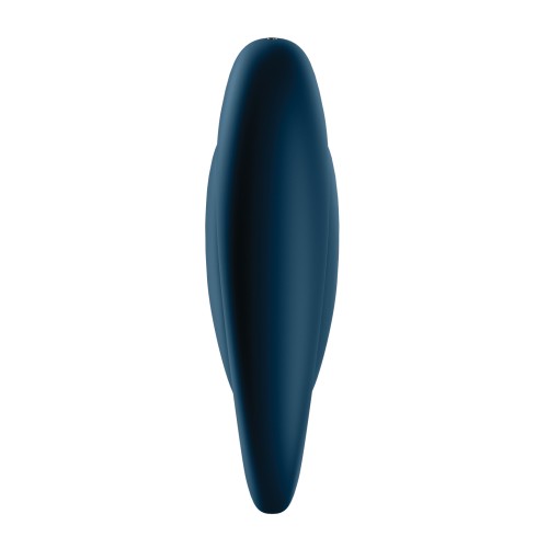 Vibrador de Anillo Satisfyer Glorious Duo - Azul Oscuro