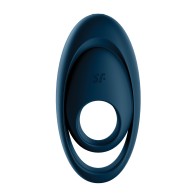 Satisfyer Glorious Duo Ring Vibrator - Dark Blue