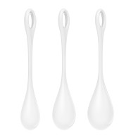 Satisfyer Yoni Power 1 Balls Training Set White