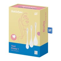 Set de Entrenamiento Satisfyer Yoni Power 1 Blanco