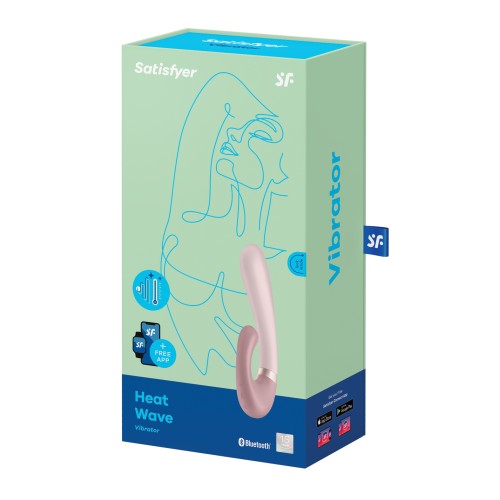 Vibrador Satisfyer Heat Wave Malva para Placer Intenso