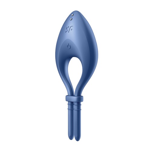 Anillo Vibrador Satisfyer Bullseye - Azul