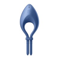 Anillo Vibrador Satisfyer Bullseye - Azul