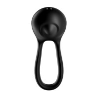 Vibrador de Anillo Satisfyer Majestic Duo Negro