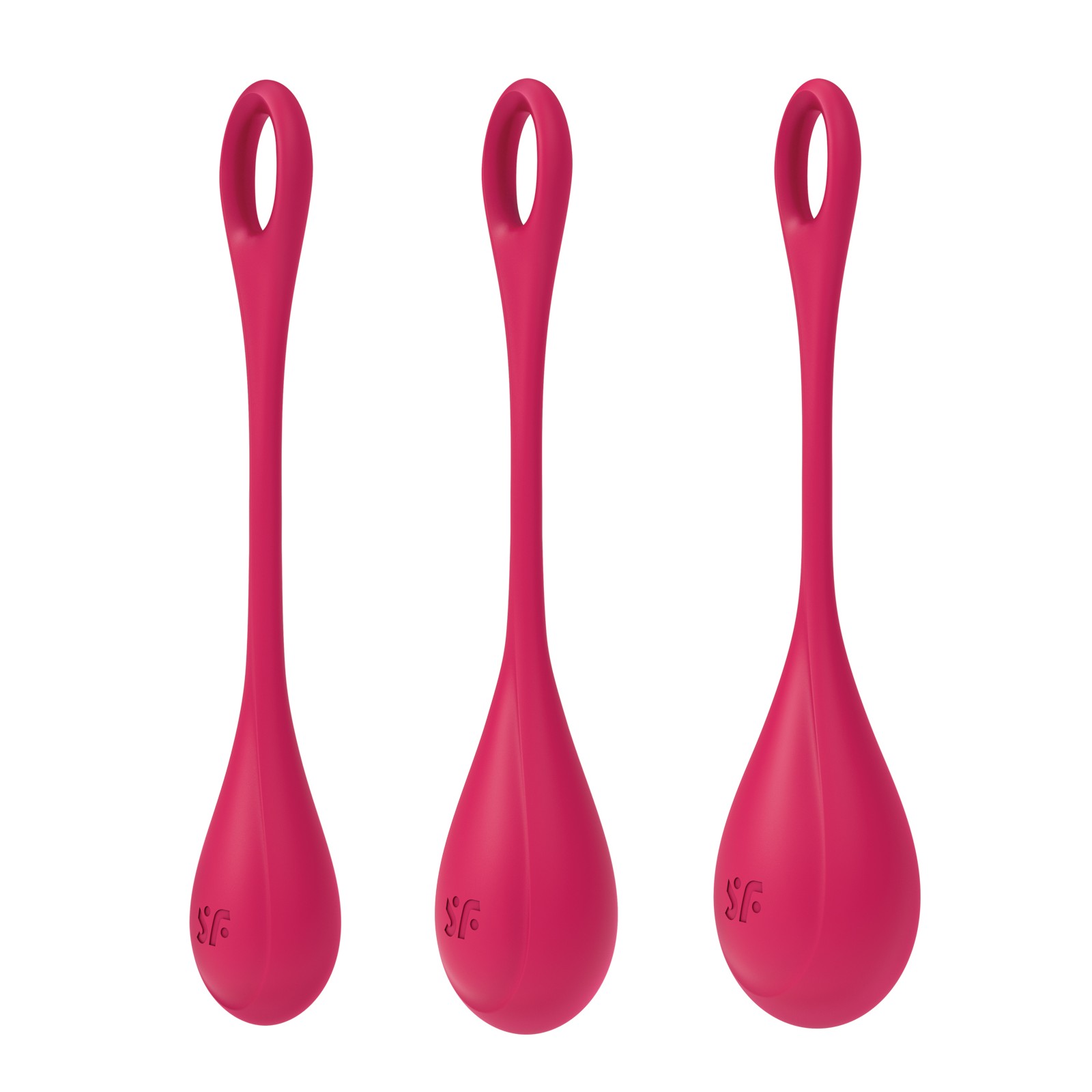 Set de Entrenamiento de Bolas Satisfyer Yoni Power 1 Rojo