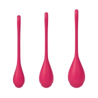 Set de Entrenamiento de Bolas Satisfyer Yoni Power 1 Rojo