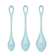 Set de Entrenamiento Satisfyer Yoni Power 2 - Azul Claro