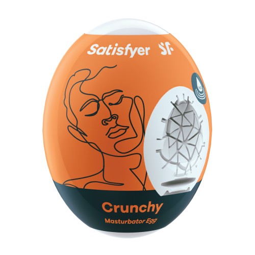 Satisfyer Masturbator Egg - Crunchy