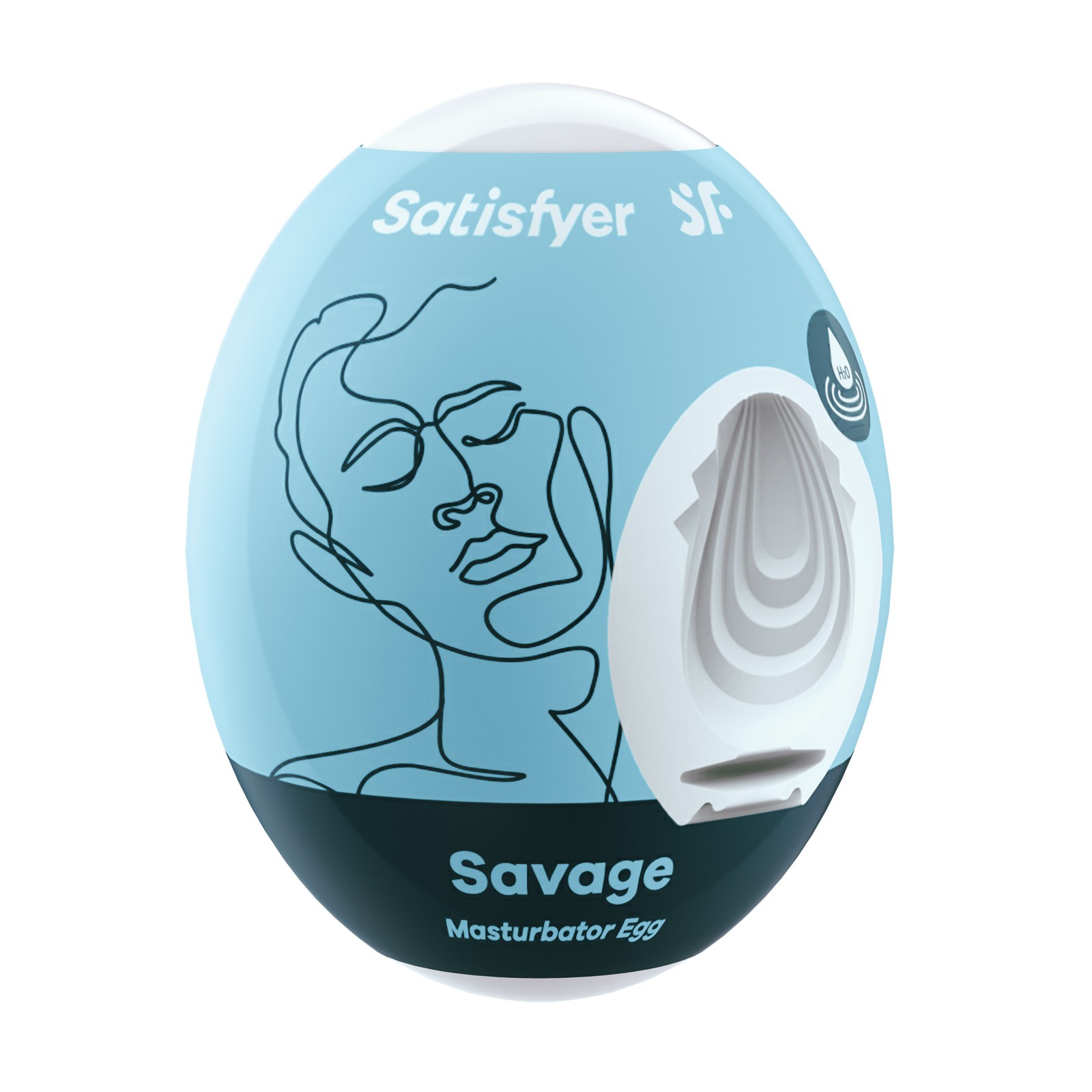 Satisfyer Savage Masturbator Egg for Intense Pleasure