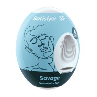 Satisfyer Savage Masturbator Egg for Intense Pleasure