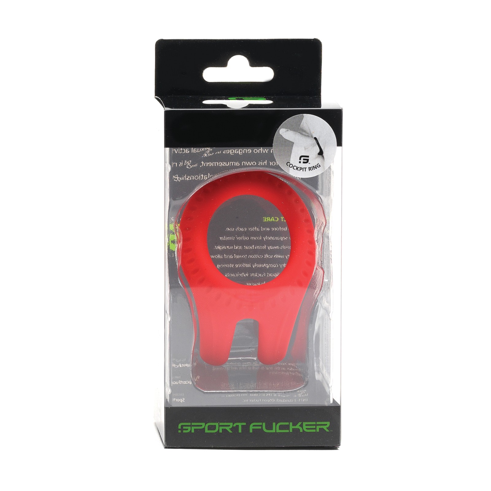 Anillo CockPit Sport Fucker Rojo - Placer Inigualable