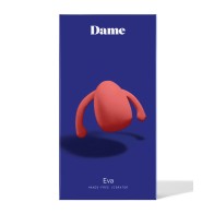 Dame Eva Hands-Free Clitoral Vibrator - Papaya