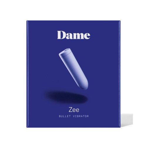 Dame Zee Bullet Vibrator - Periwinkle