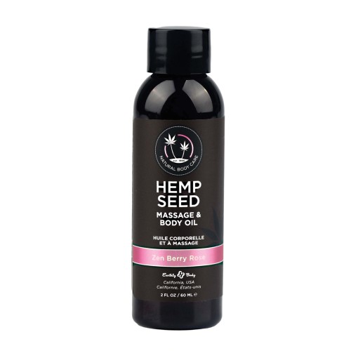 Aceite de Masaje y Cuerpo Earthly Body Zen Berry Rose