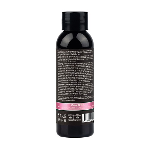 Earthly Body Massage and Body Oil Zen Berry Rose