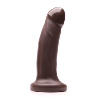 Dildo de Densidad Dual Tantus Mark O2 Espresso