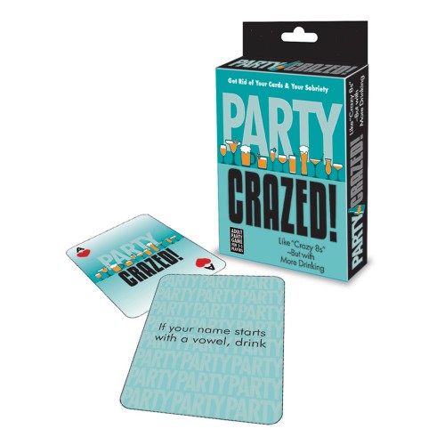 Party Crazed Fun Drinking Card Game