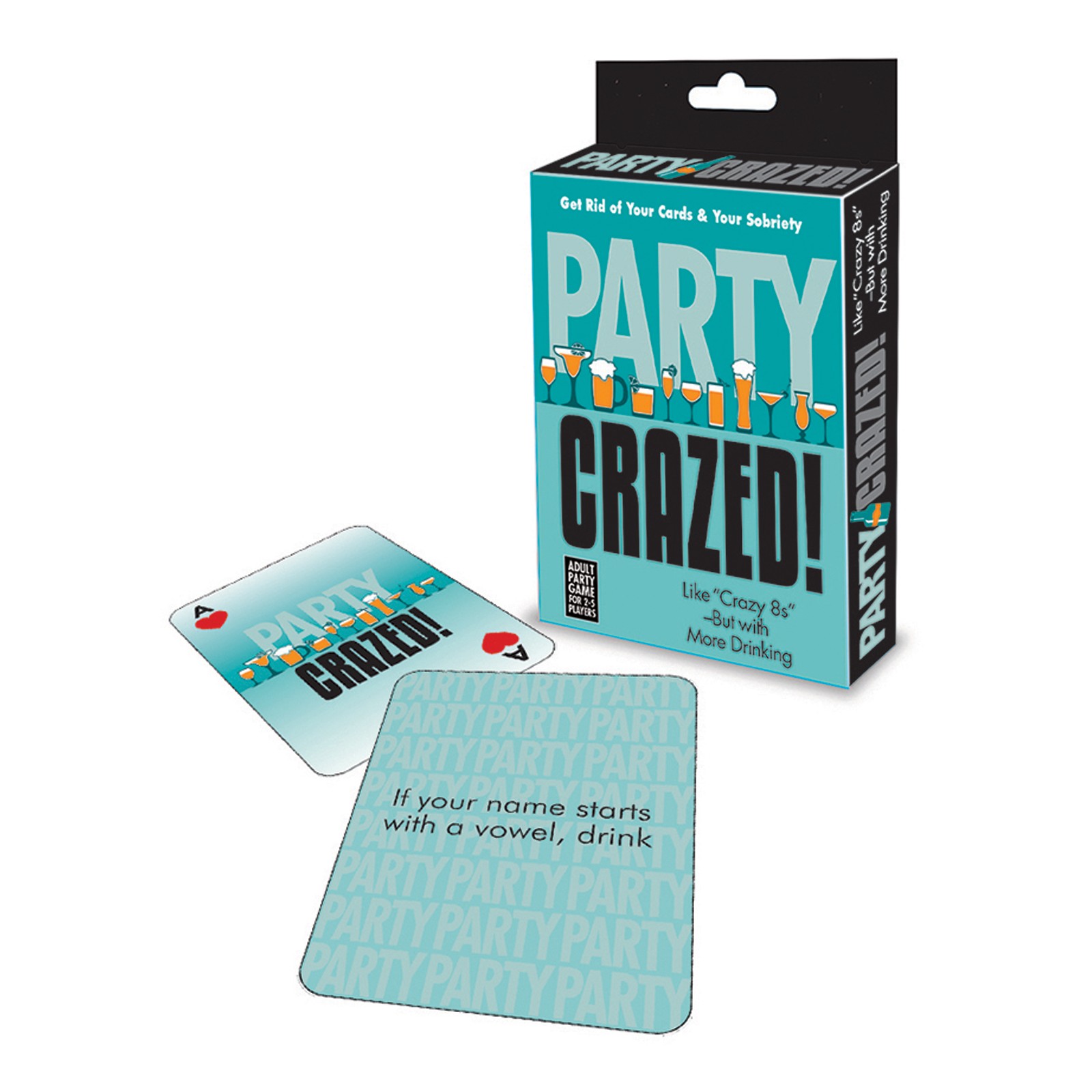 Party Crazed Fun Drinking Card Game