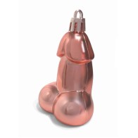 Glitterati Penis Metallic Ornaments