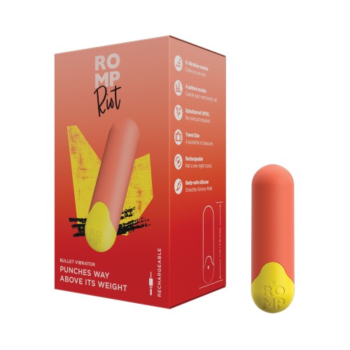 Romp Riot Orange Bullet Vibrator