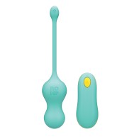 Romp Cello Remote Control G-Spot Vibrating Egg - Blue