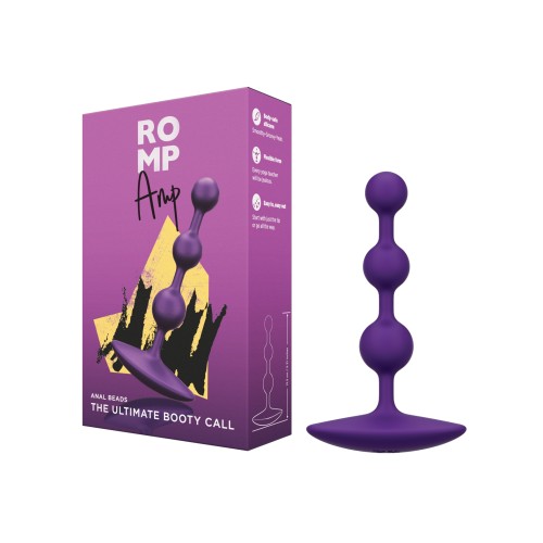 Romp Amp Bolas Anales Flexibles - Violeta - Juguete para Adultos