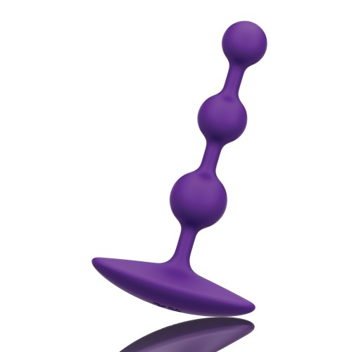 Romp Amp Flexible Anal Beads - Violet - Adult Toy