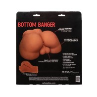 Stroke It Bottom Banger Stroker for Realistic Pleasure - Brown