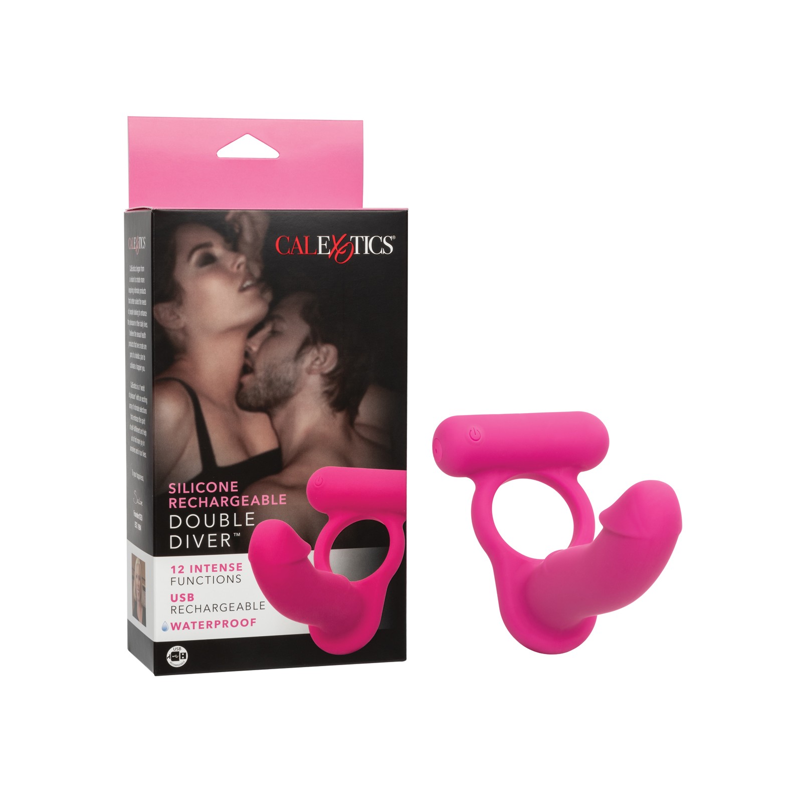 Silicone Rechargeable Double Diver - Triple Pleasure