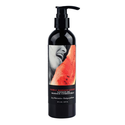 Earthly Body Edible Lotion - Watermelon Flavor