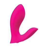 Vibrador de Panty Controlado por App Lovense Flexer - Rosa