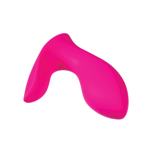 Lovense Flexer App-Controlled Panty Vibrator - Pink