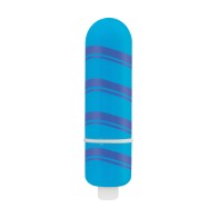 Rock Candy Fun Size Mini Vibrator - Blue