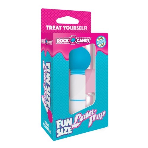 Rock Candy Fun Size Lala Pop Vibrador Azul