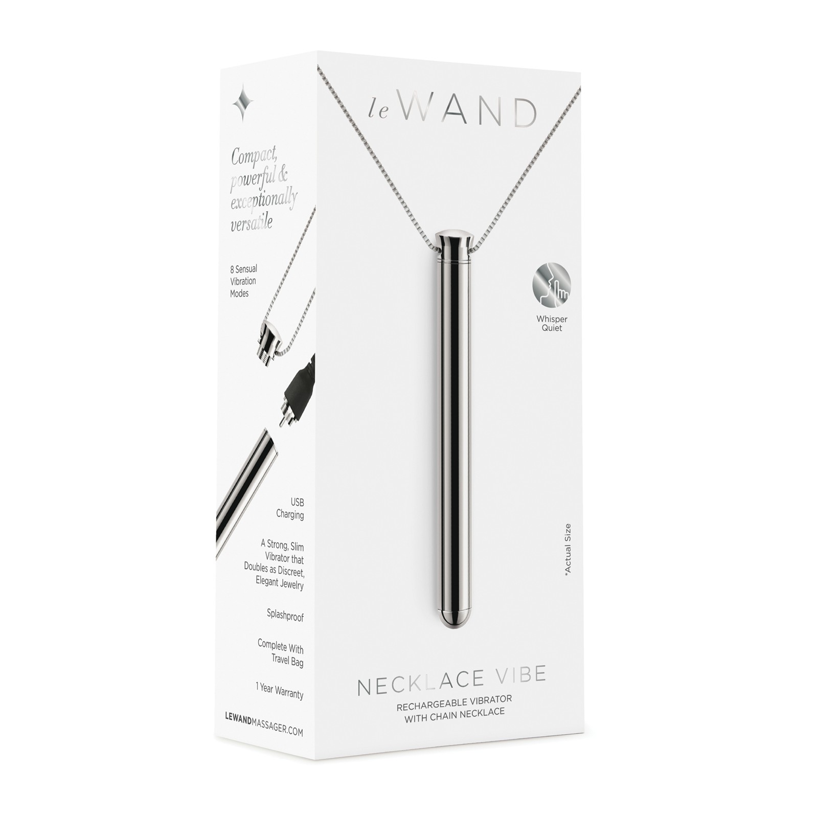 Le Wand Vibrating Necklace Jewelry for Discreet Pleasure