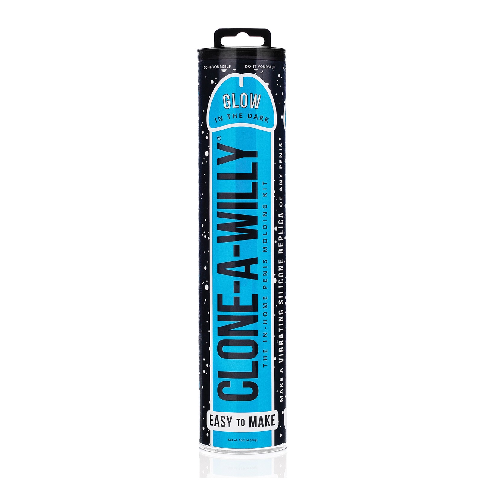 Clone-A-Willy Vibrating Glow in the Dark Kit Blue