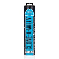 Clone-A-Willy Vibrating Glow in the Dark Kit Blue