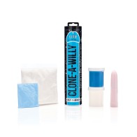 Clone-A-Willy Vibrating Glow in the Dark Kit Blue