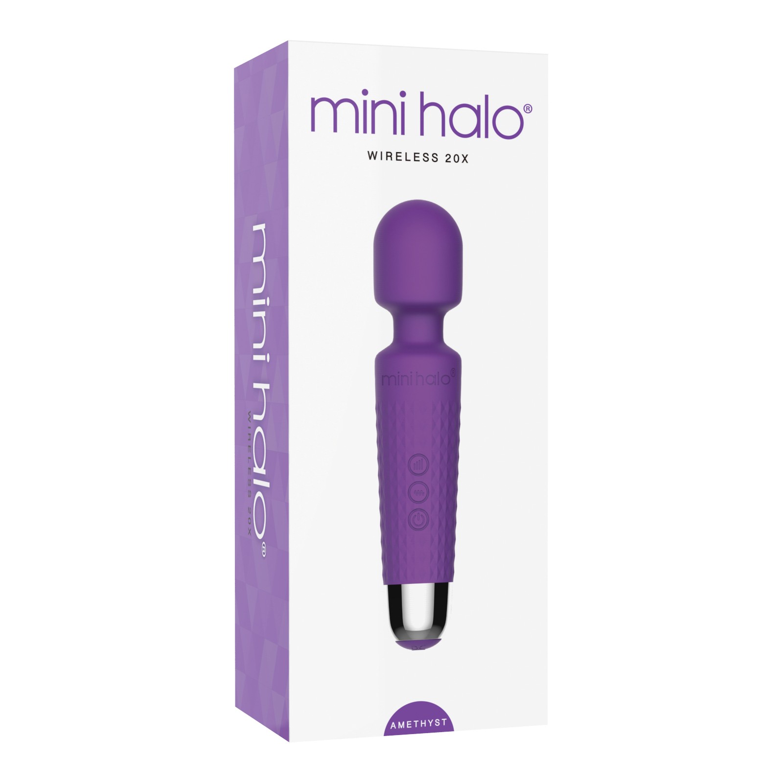 Mini Halo Wireless Wand 20x Amethyst