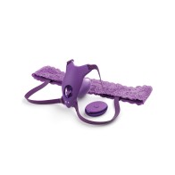 Strap-On Mariposa G-Spot Fantasy For Her Púrpura