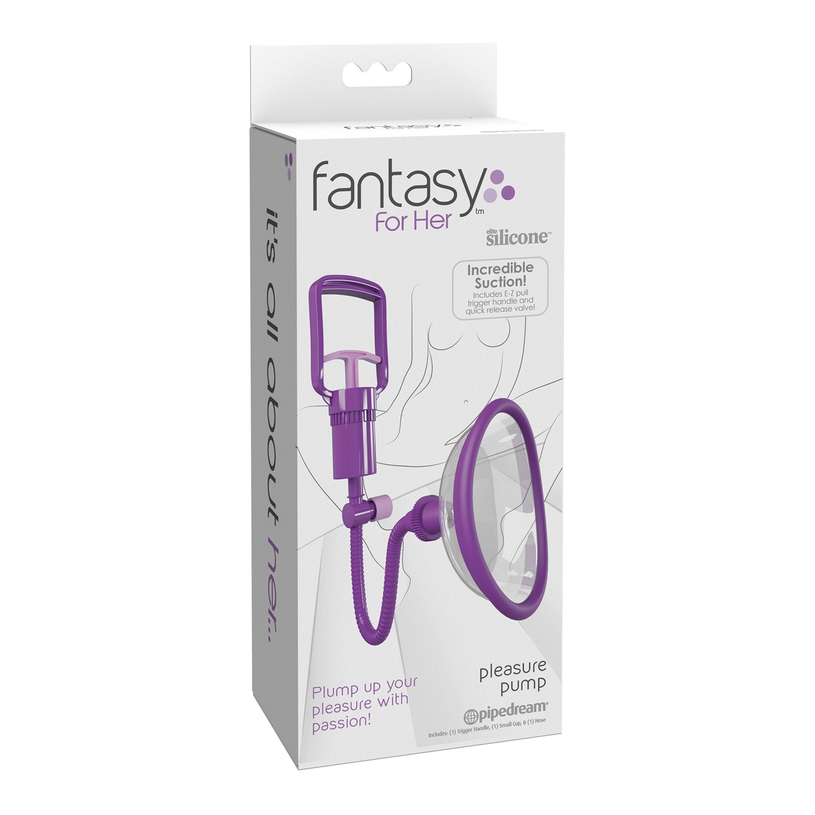 Fantasy For Her Pleasure Pump - Purple