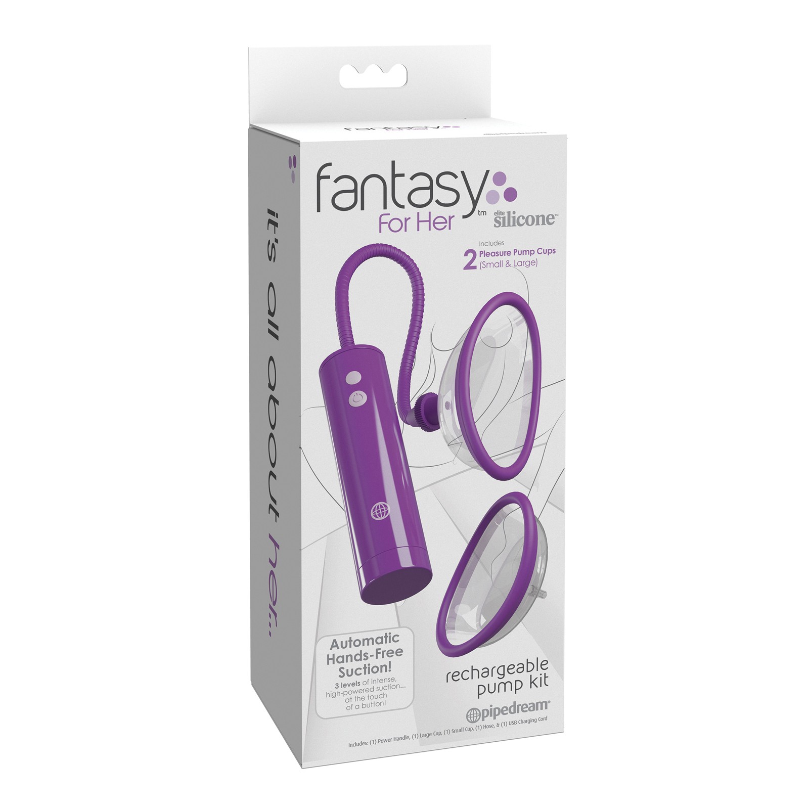 Kit de Bomba de Placer Recargable Fantasy For Her