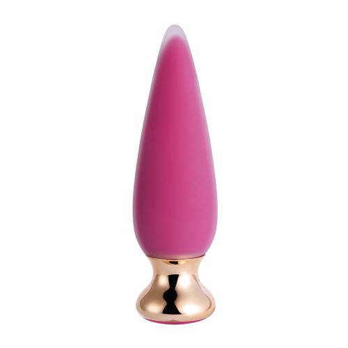 Doro Plus Plug Anal Vibrante con Control Remoto - Rosa