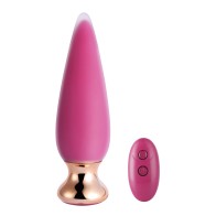 Doro Plus Vibrating Anal Plug with Remote Control - Pink