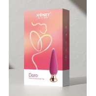 Doro Plus Vibrating Anal Plug with Remote Control - Pink