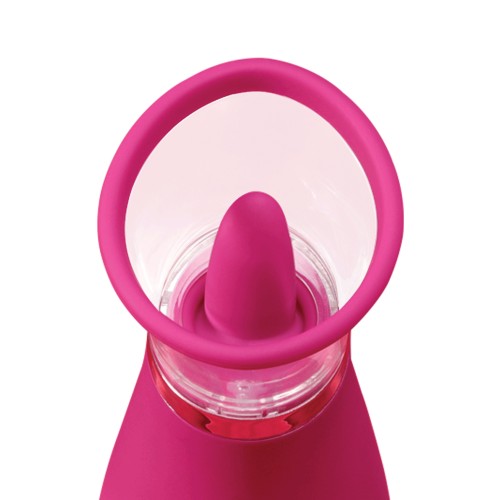 Scioness Sucking and Licking Clitoral Stimulator Pink