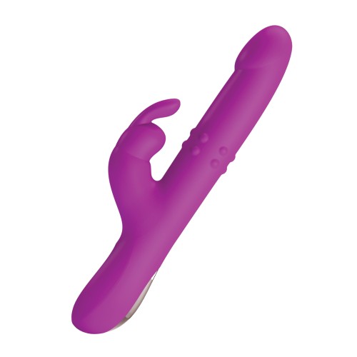 Pretty Love Reese Conejito Vibrador con Empuje Fucsia